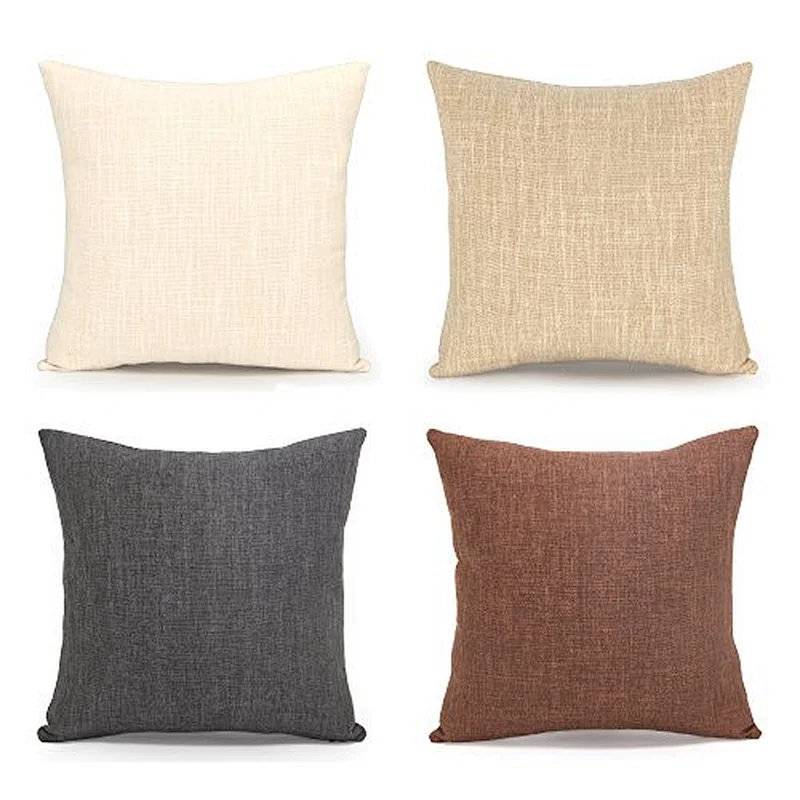 Frank decor Modern lovely luxury pure cushion cover Linen pillow cover for coffee table