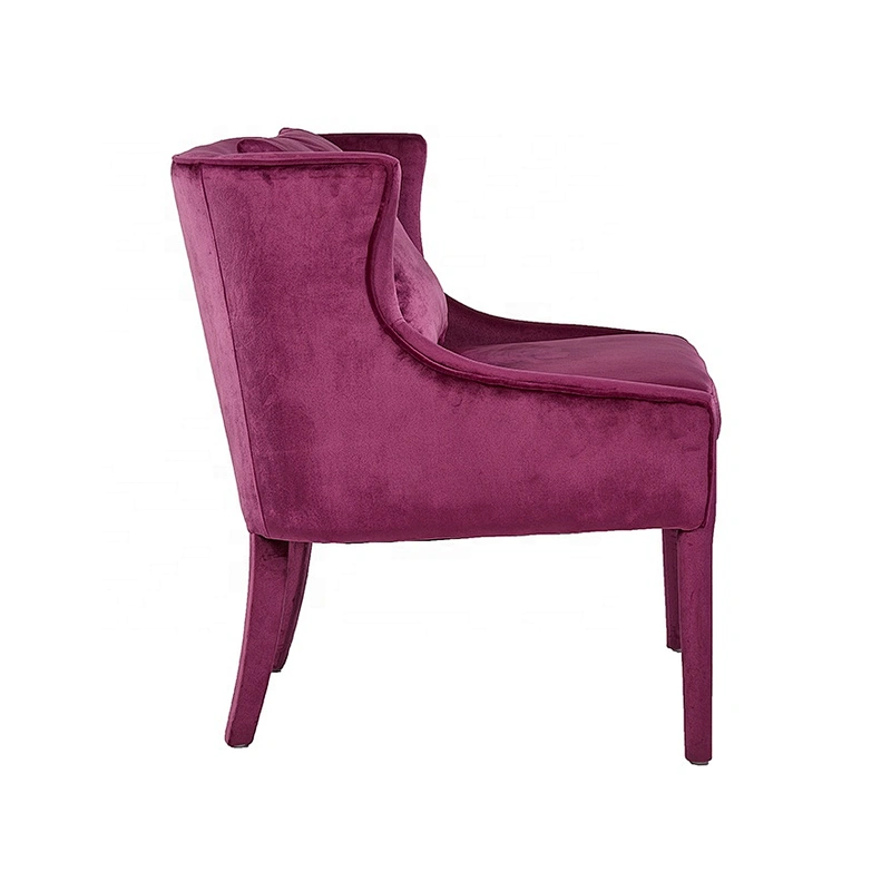 Modern Lounge Armchair  New Model Comfortable Seat High-end Wood Frame Modern Chair