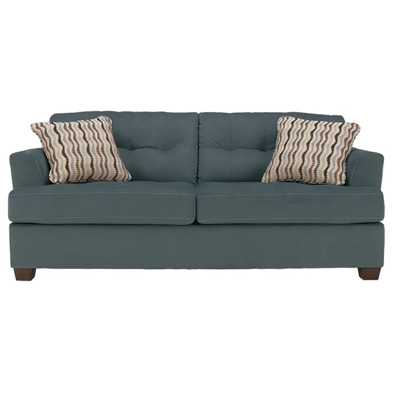 Hot selling living room furniture Green plastic feet high quality healthy and comfortable sponge double large sofa