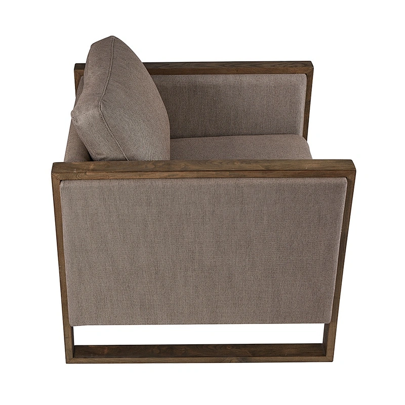 Luxury modern  living room chair and hotel dining chair wooden frame leisure chair