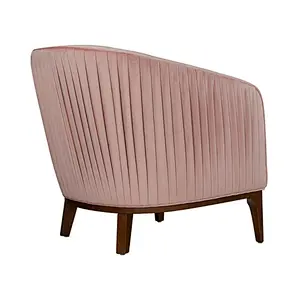 Luxury leisure velvet chair  living room hotel modern chair
