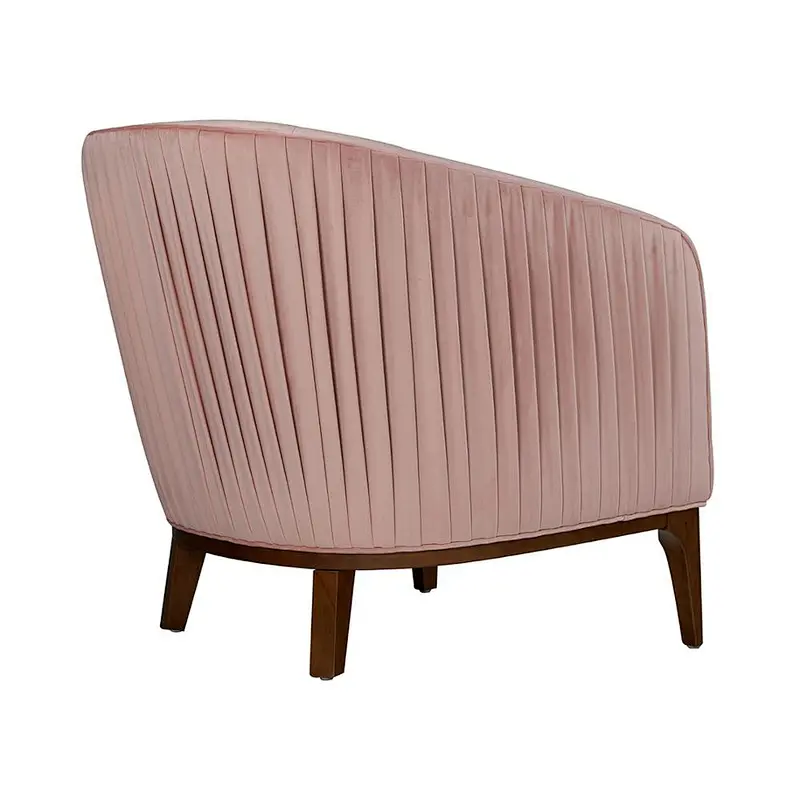 Luxury leisure velvet chair  living room hotel modern chair