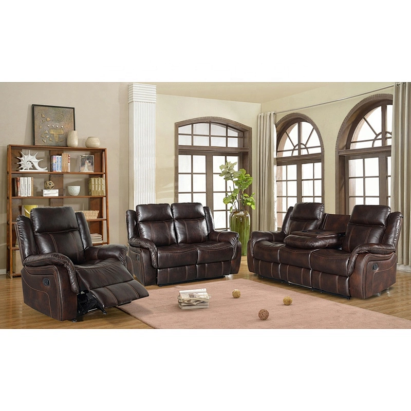 High Quality Sofa Set 7 Seater Electric Leather Sofa Theatre Recliner ,Recline Home Furniture