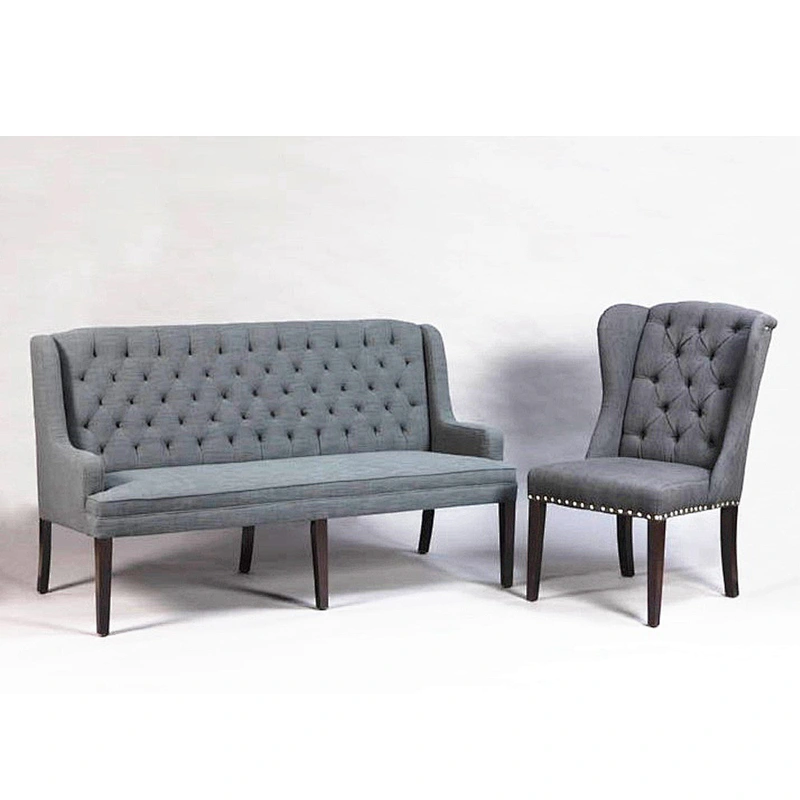 Frank Furniture Light Luxury New Design Pullbacks With Nails Sofa Accent Chair Living Room Dining Chair