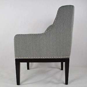 Living Room Furniture Wooden Legs Modern Sofa Chair with Pillow