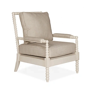 Fabric Accent Chair Modern Style Comfortable Seat Single Armchair Living Room Wooden Frame Armchairs