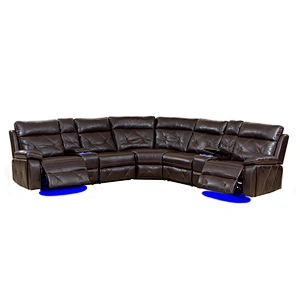 Frank Furniture Luxury Leather Recliner Customized Electric Recliner Sofa 3 2 1 Recliner Sofa Set