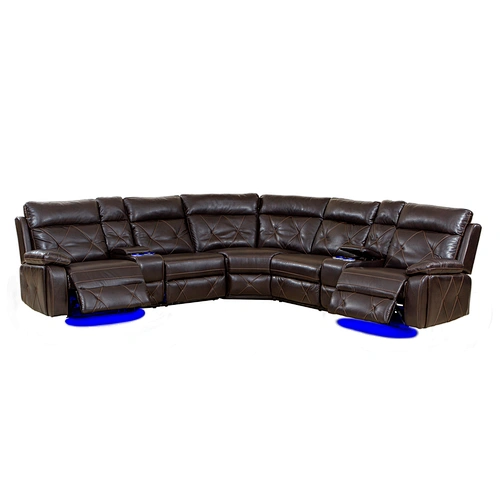 Frank Furniture Luxury Leather Recliner Customized Electric Recliner Sofa 3 2 1 Recliner Sofa Set