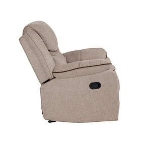 Newest 2019 hot selling living room furniture Beige soft ant linen single high quality recliner