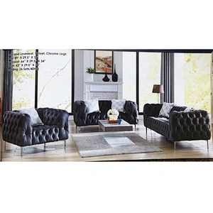 Frank Furniture Modern Design Sofa Pullback Couch Living Room Sofa Velvet Square Chesterfield Sofa Set 7 Seater