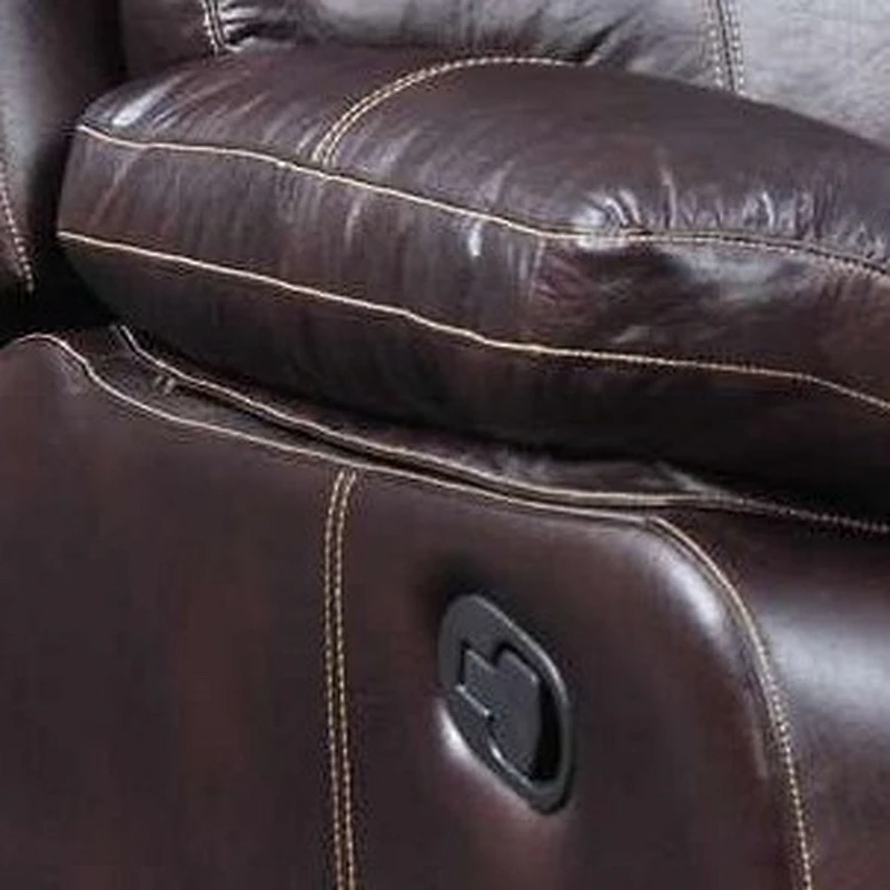 Fashion design modern recliner chair loveseat with cup holder leather recliner sofa set for super september