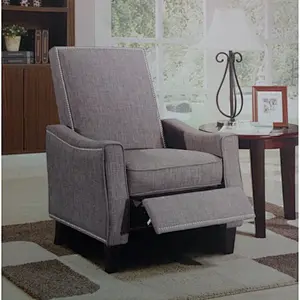 High quality hotsale leisure furniture black recliner sofa