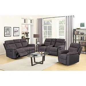 Frank Furniture Hot Sale Electric Recliner Luxury  Material Living Room Furniture Leather Recliner Sofa Set