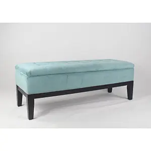 Fancy ottoman bench Modern rectangular living room bedroom set/leather ottoman