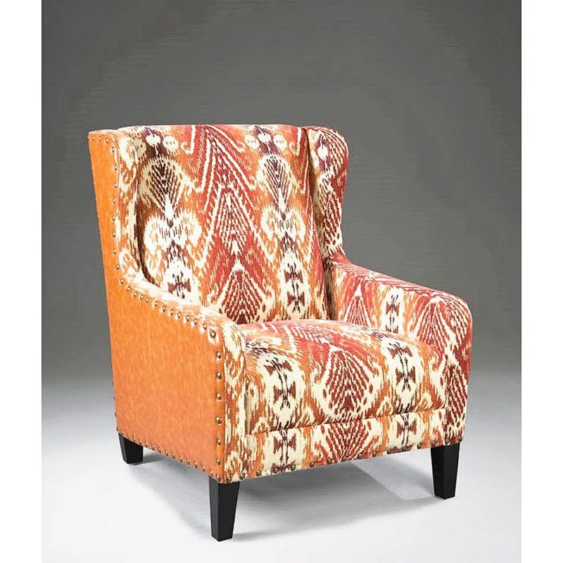 Floral Napoleon Style Customized Accent Chair Leisure Chair