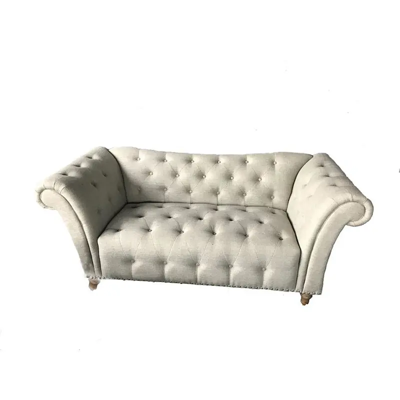 Indoor furniture modern design unique elegant Linen sofa china