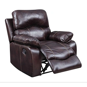 Fashion design modern recliner chair loveseat with cup holder leather recliner sofa set for super september