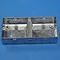 1+1 Gang  Galvanized Square Metal Switch Box with CE