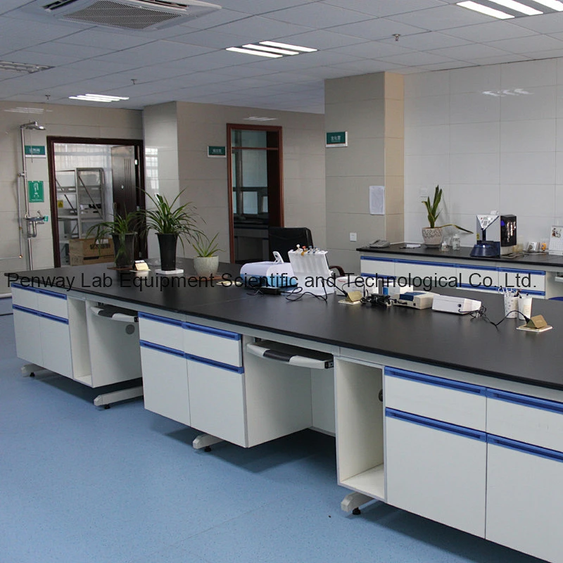 Directly Manufacture MDF Cabinet Steel Frame Science Lab furniture