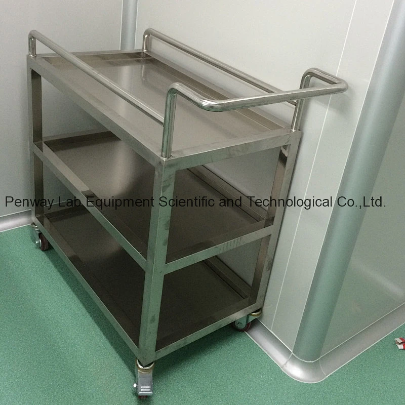 304 Stainless Steel Trolley Lab Table Bench Lab Furniture