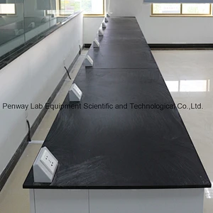 Chemical Resistant Steel and Wood Lab Furniture with Good Quality