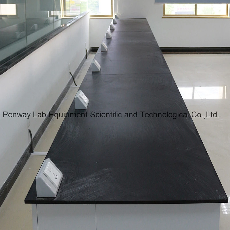 Chemical Resistant Steel and Wood Lab Furniture with Good Quality