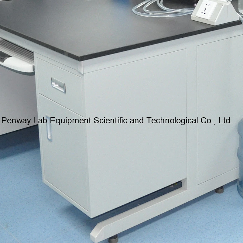 Steel Frame Commercial Laboratory Furniture Metal Lab Workbench