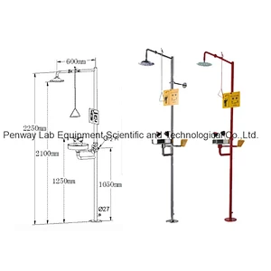 Lab Accessories Laboratory Safety Shower Eyewash