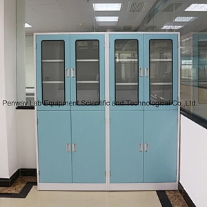 Chemical Reagents Glass Ware High Cabinet Storage Cabinet