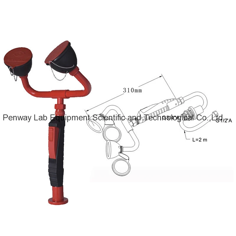 Lab Accessories Laboratory Safety Shower Eyewash