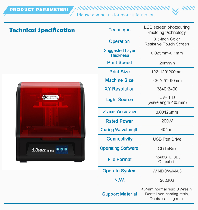 Dental Lab 3D Printer