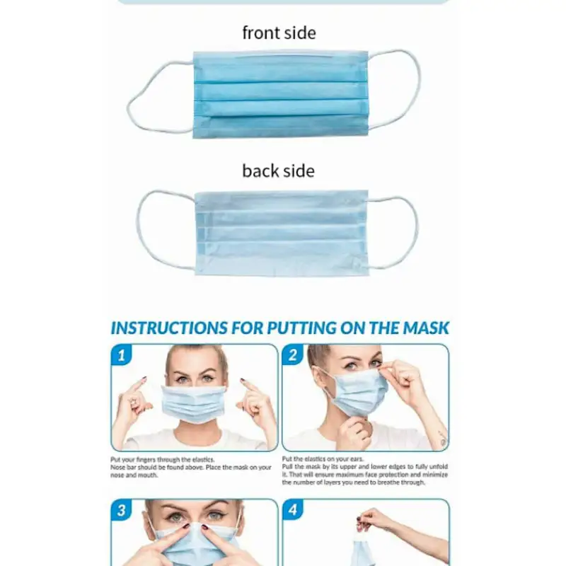 3 Layers Disposable Face Mask