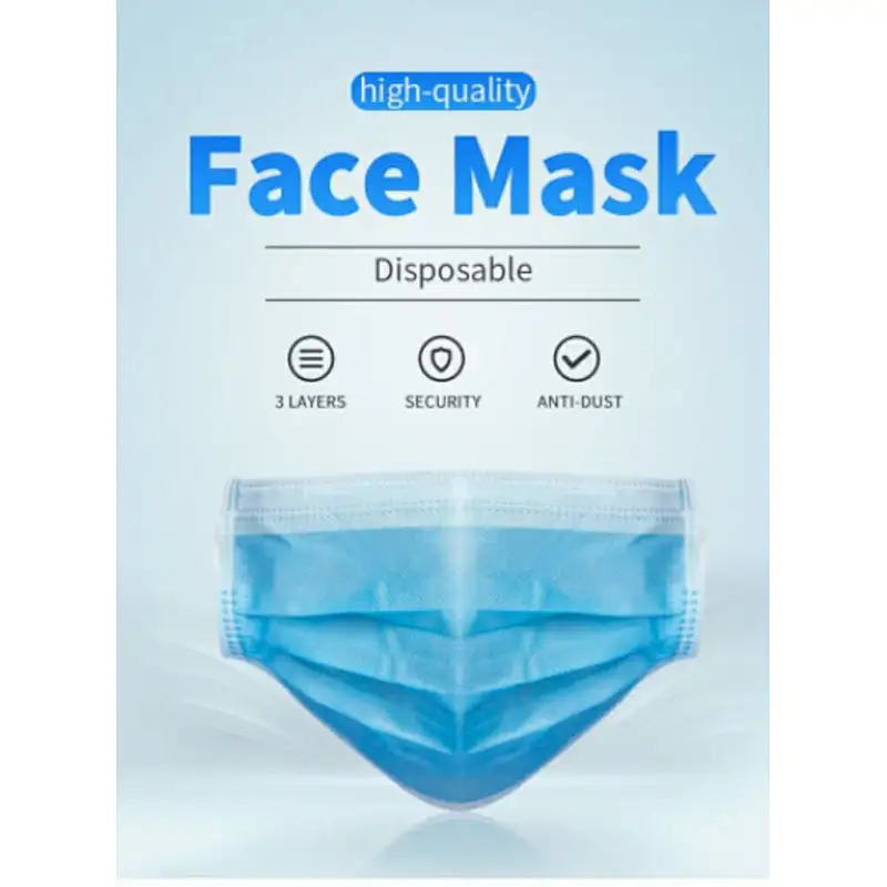3 Layers Disposable Face Mask