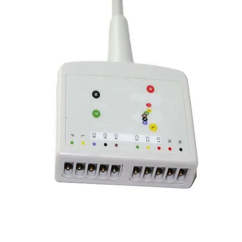 для кабеля Bosch / Cambridge ECG EKG, 10 отведений, подключение 3.0DIN / 4.0Banana / Snap / Clip / Alligator clip