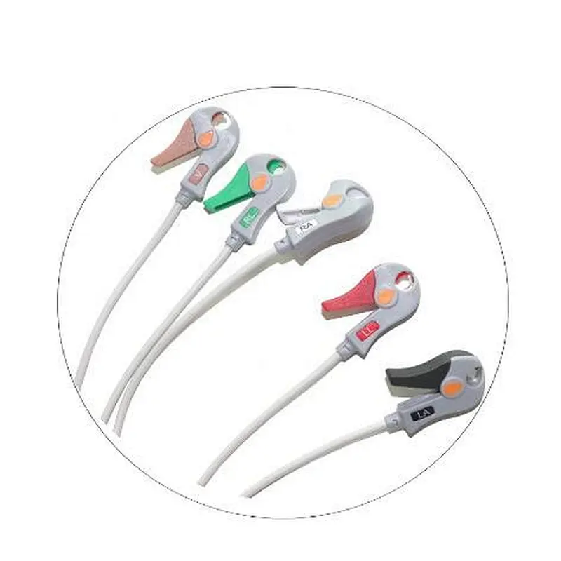 Kompatibel mit dem neuen HP MX40-kompatiblen EKG-Telemetrie-Leadwire mit SpO2-Adapterkabel
