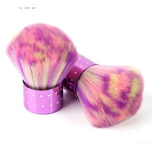 Free Sample Kabuki Brush high quality brush with PU bag 2019