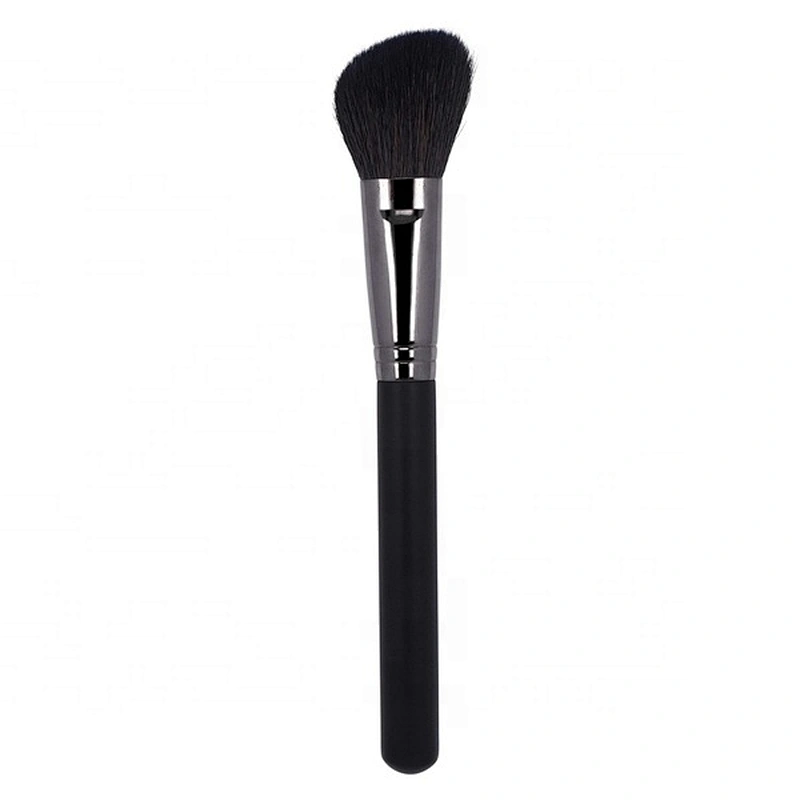 Wholesale custom single professional beauty cosmetics high end synthetic makeup brush flat definer brush