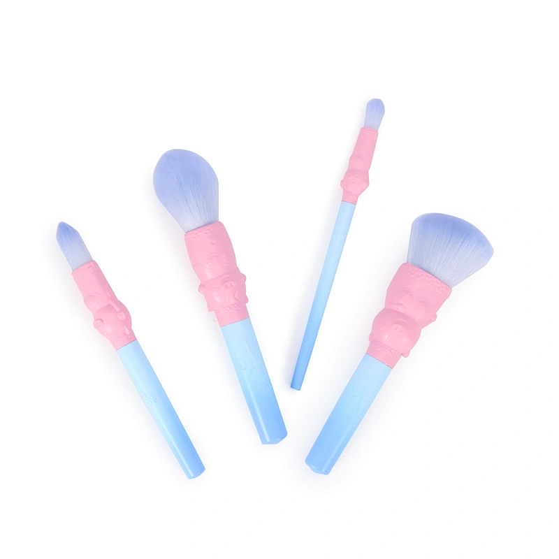 2019 hot sale Low MOQ Makeup Brush PLA handle vegan hair Cosmetic brushes