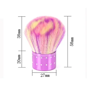 Free Sample Kabuki Brush high quality brush with PU bag 2019