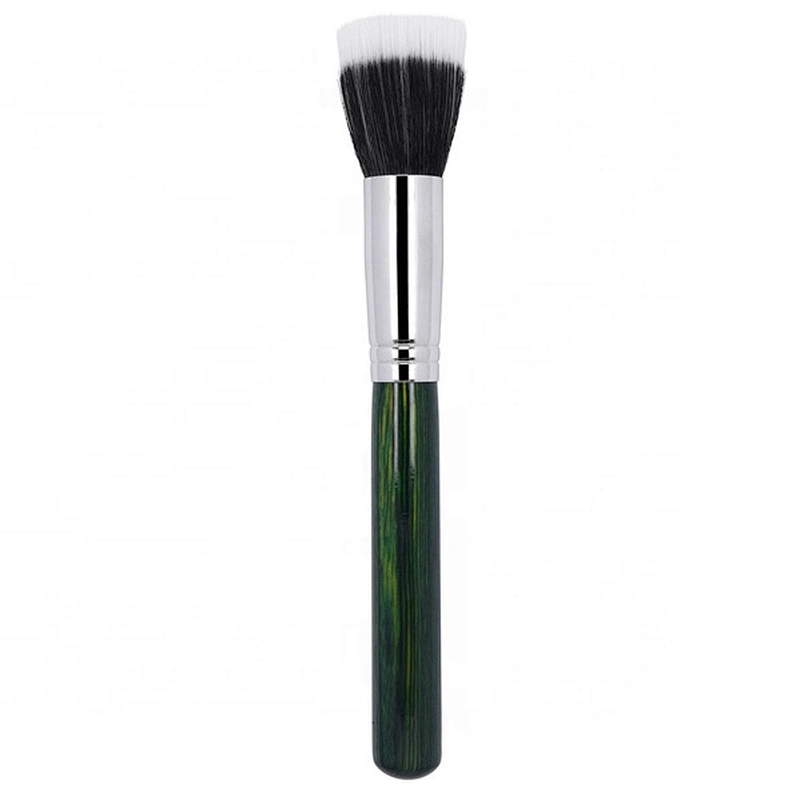 Wholesale custom single professional beauty cosmetics high end synthetic makeup brush flat definer brush