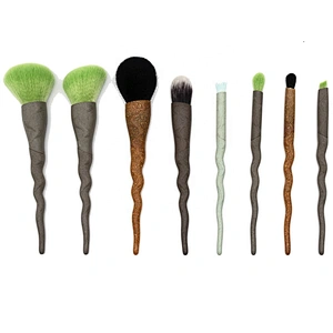 Face Use and Wood Handle Material gray squirrel hair eco-friendly makeup brush