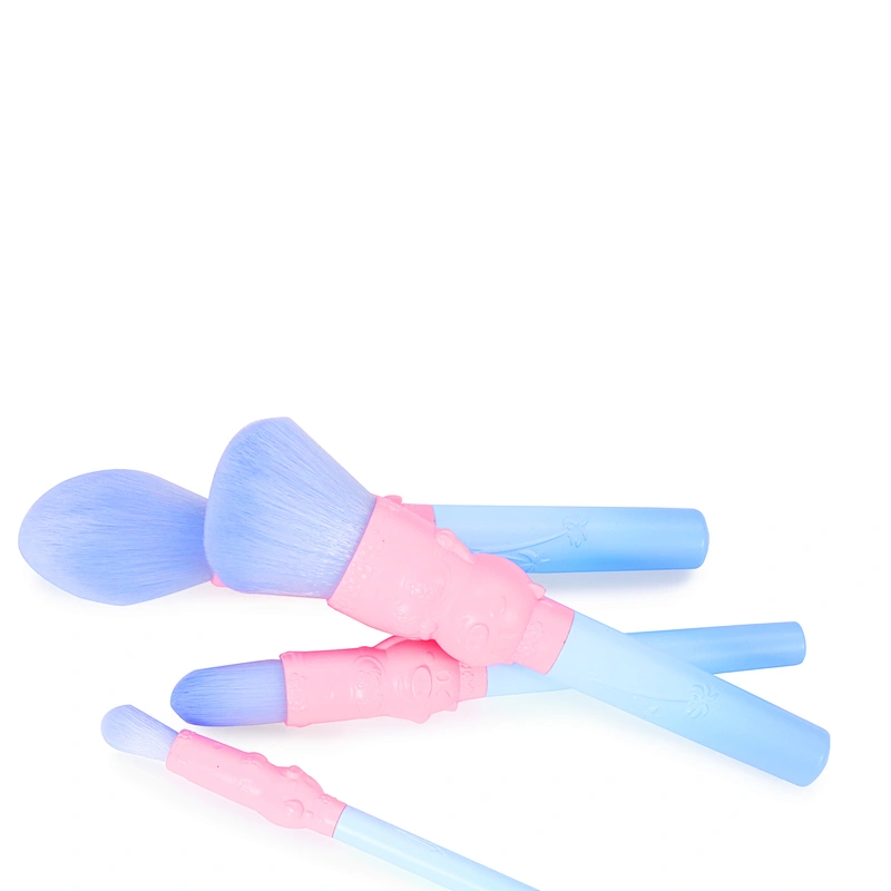 2019 hot sale Low MOQ Makeup Brush PLA handle vegan hair Cosmetic brushes