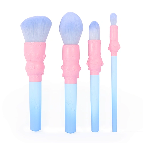 2019 hot sale Low MOQ Makeup Brush PLA handle vegan hair Cosmetic brushes