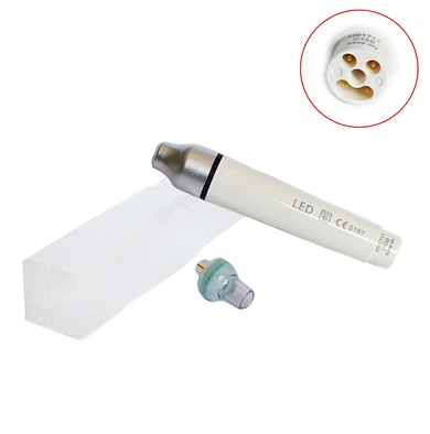 Palabra de mano de escalador ultrasónico dental desmontable