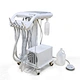 dental portable unit,portable turbine unit,dental unit cart,movable turbine dental unit,delivery dental unit,dental turbine unit,portable dental turbine,dental equipment,dental unit self-contained
