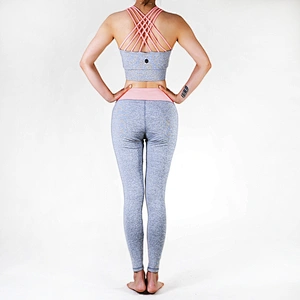 Sexy Dry Fit Bodybuilding Ladies Gym Wear Wholesale Yoga Set OEM Custom High Quality Fitness Women Gym Wear