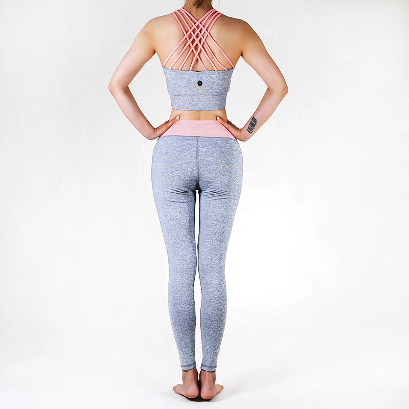 Sexy Dry Fit Bodybuilding Ladies Gym Wear Wholesale Yoga Set OEM Custom High Quality Fitness Women Gym Wear
