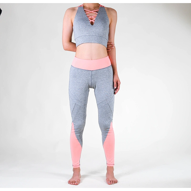 Sexy Dry Fit Bodybuilding Ladies Gym Wear Wholesale Yoga Set OEM Custom High Quality Fitness Women Gym Wear