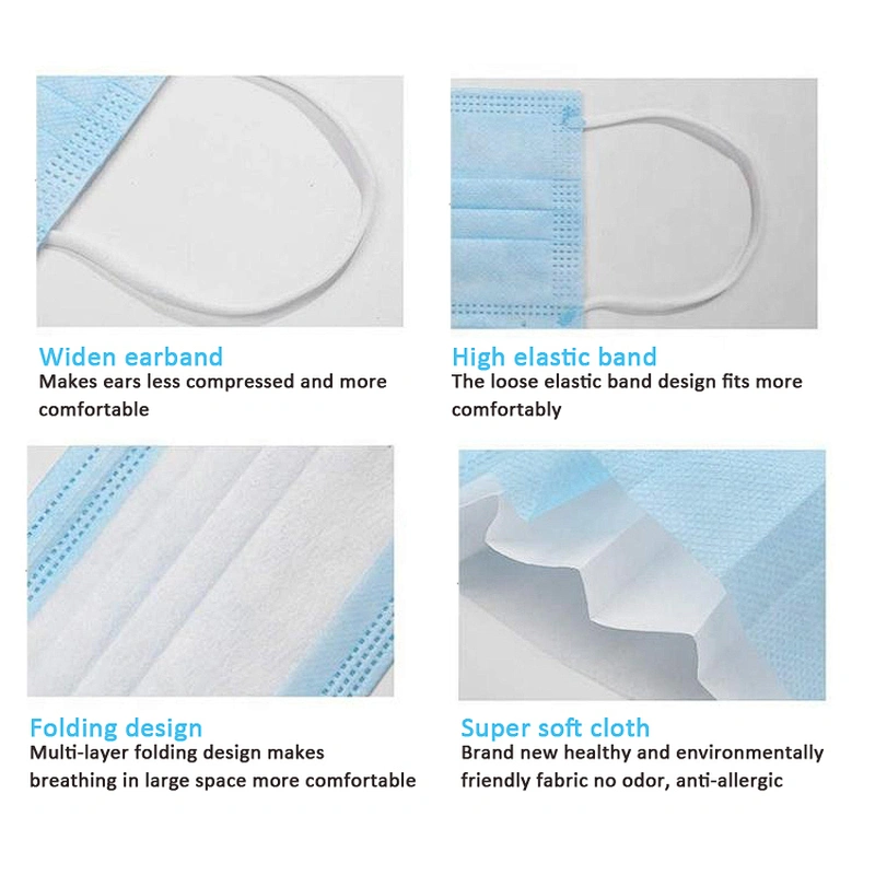 Non woven disposable surgical face mask with CE&FDA  certificate