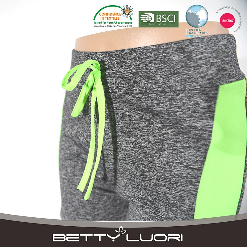 Ladies flexible sport short legging